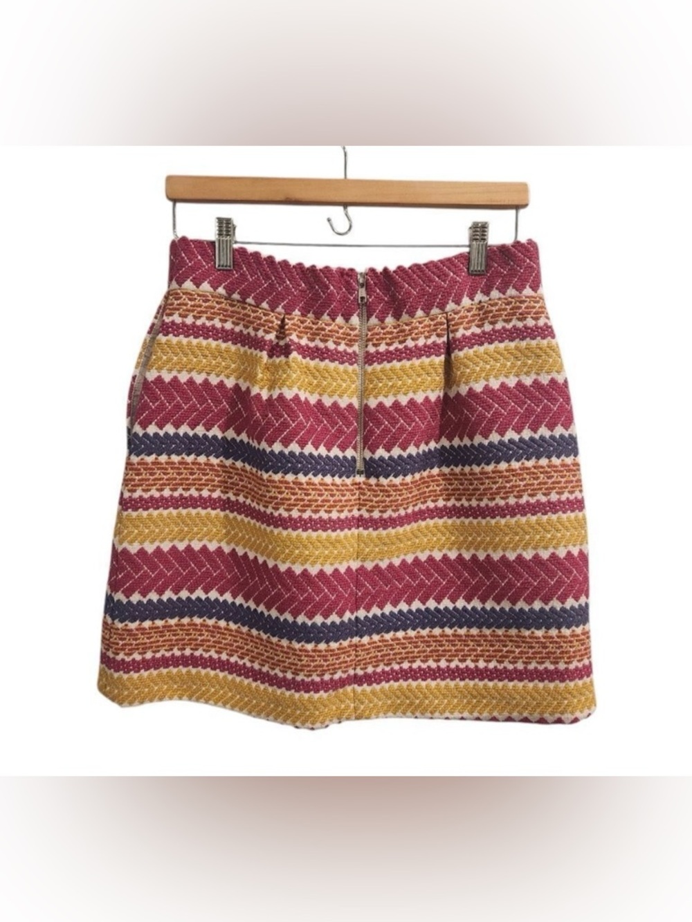 Antropologie Nomad Morgan Carper jacquard skirt - Picture 5 of 7